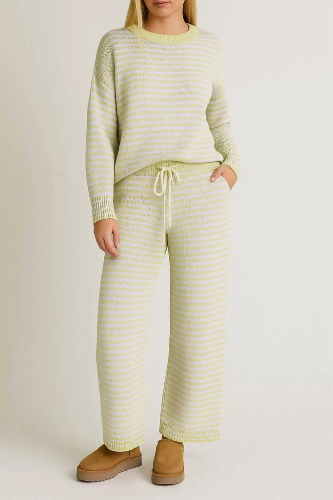 LE LIS Le Lis - Stripe Sweater 
Pants Set