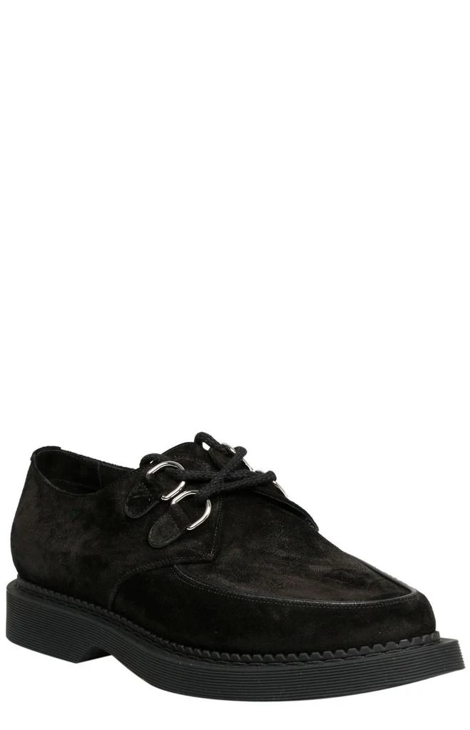 Yves Saint Laurent Saint Laurent Almond Toe Teddy Lace-Up Shoes 2