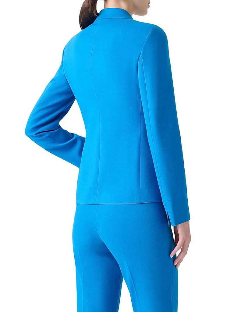 Akris Jersey One-Button Blazer 5