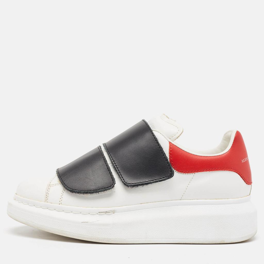 Alexander McQueen Alexander McQueen Tricolor Leather Oversized Velcro Strap Sneakers Size 35
