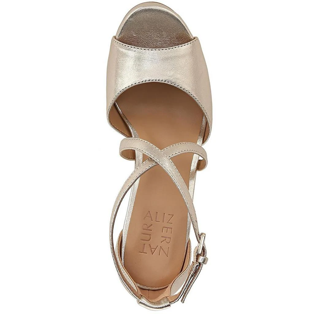 Naturalizer Naturalizer Womens Melody Block Heel Ankle Strap Platform Sandals 15