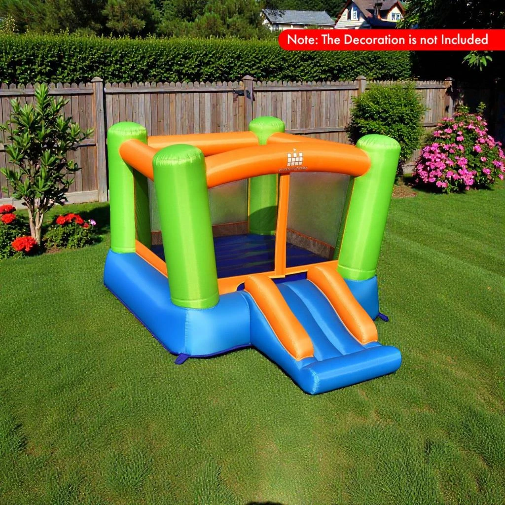 Hivvago Children’s Inflatable Jumping Castle Without Air Blower 2