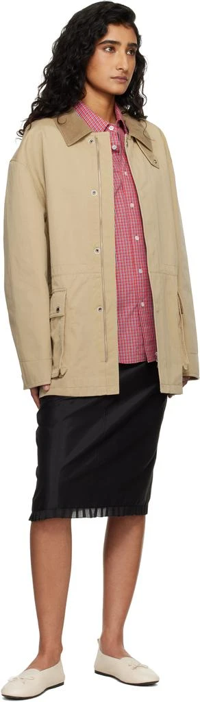 Dunst Beige Cotton Chore Jacket 4