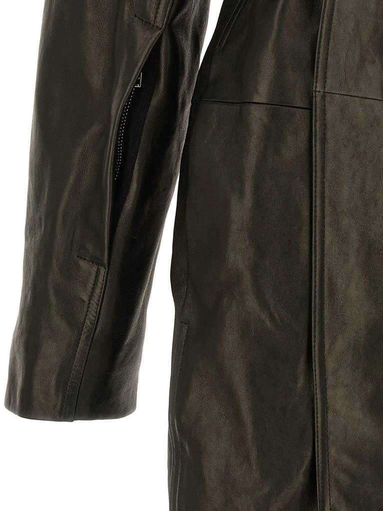Rick Owens Rick Owens Dracucollar Belted Coat 4