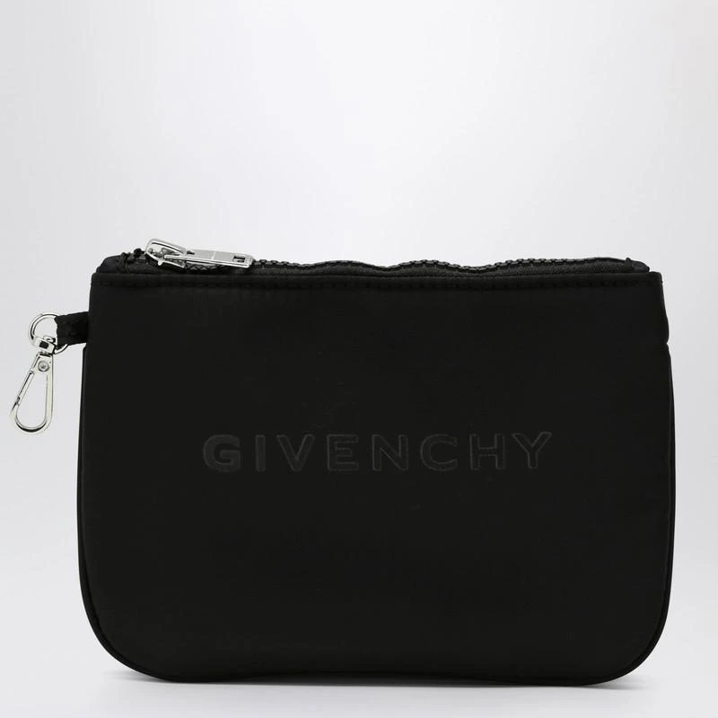 Givenchy Black baby changing bag with logo 7