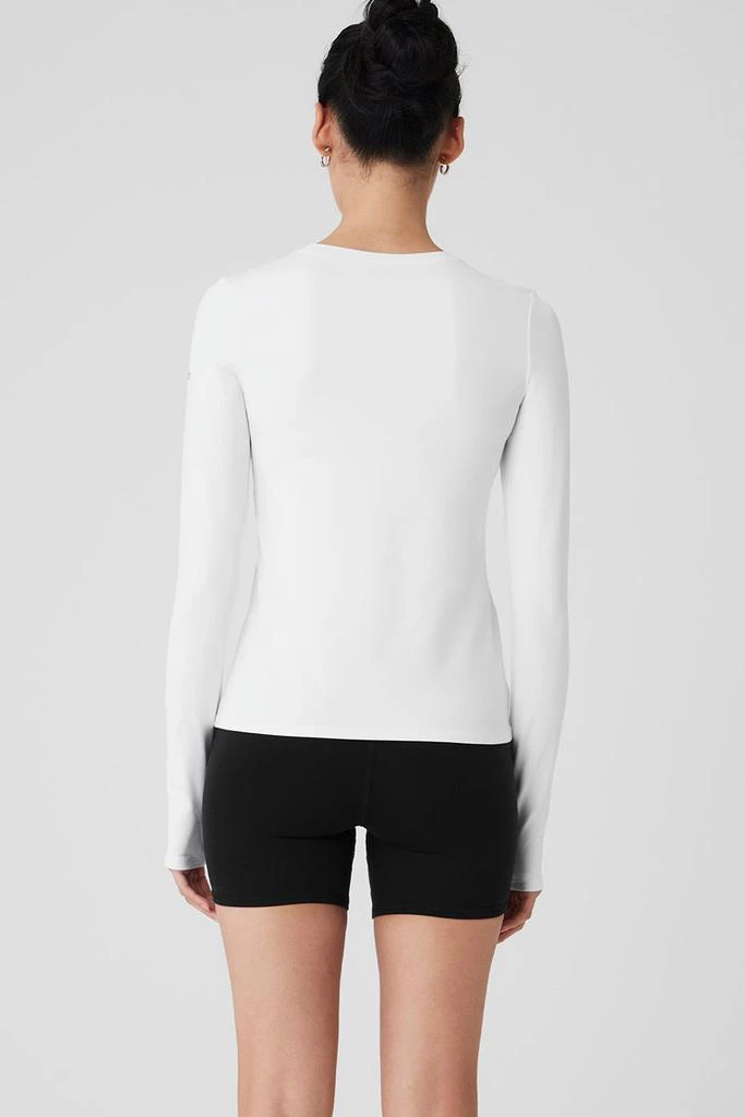 Alo Alosoft Finesse Long Sleeve - White 2