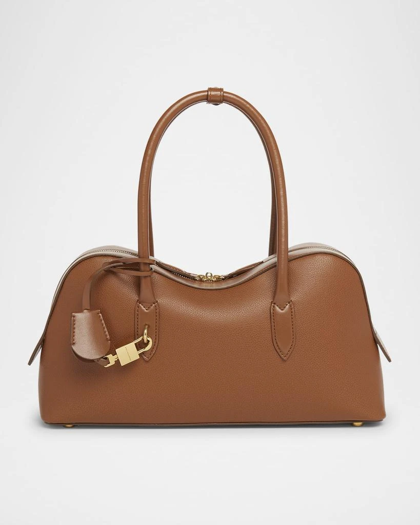 Stella McCartney Ryder Large Shoulder Bag in Embossed Grainy Eco Mat 1