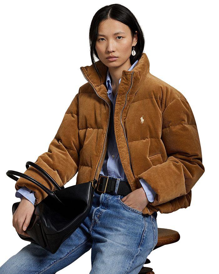 Ralph Lauren Quilted Corduroy Down Jacket