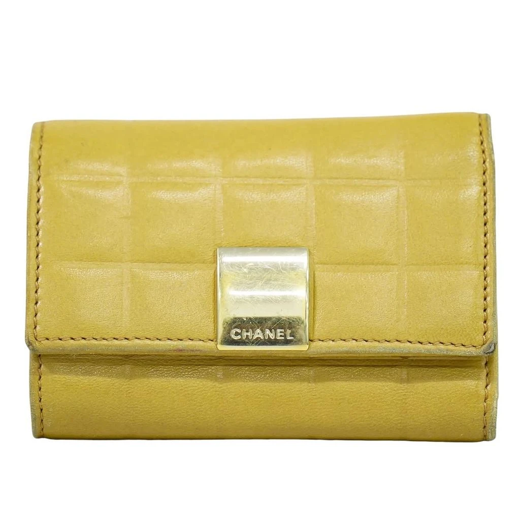 Chanel Chocolate Bar 6 Key Holder Quilted Lambskin Leather Charms And Keychains Accessory (Pre-Owned)