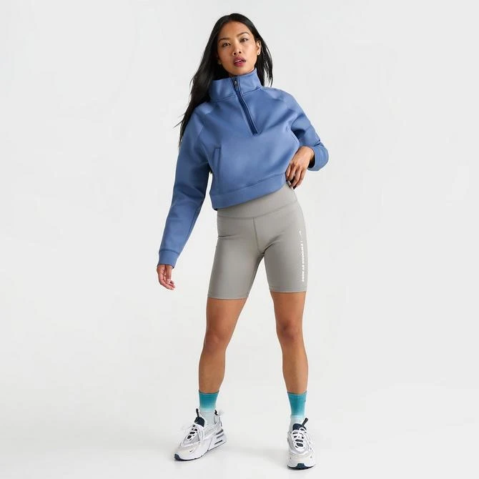 NIKE Women's Nike One Swoosh High-Waisted 7" Biker Shorts 2