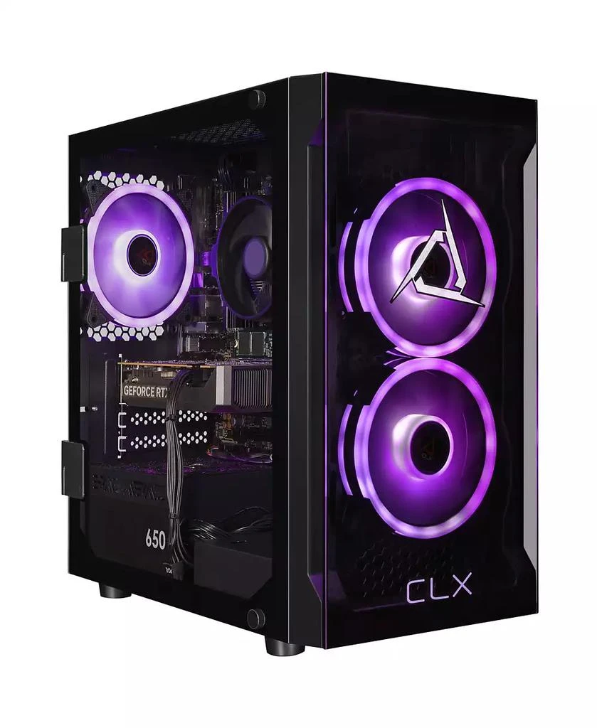 CLX Set Gaming PC - AMD Ryzen 7 8700F 4.1GHz 8-Core CPU, 16GB DDR5 ...