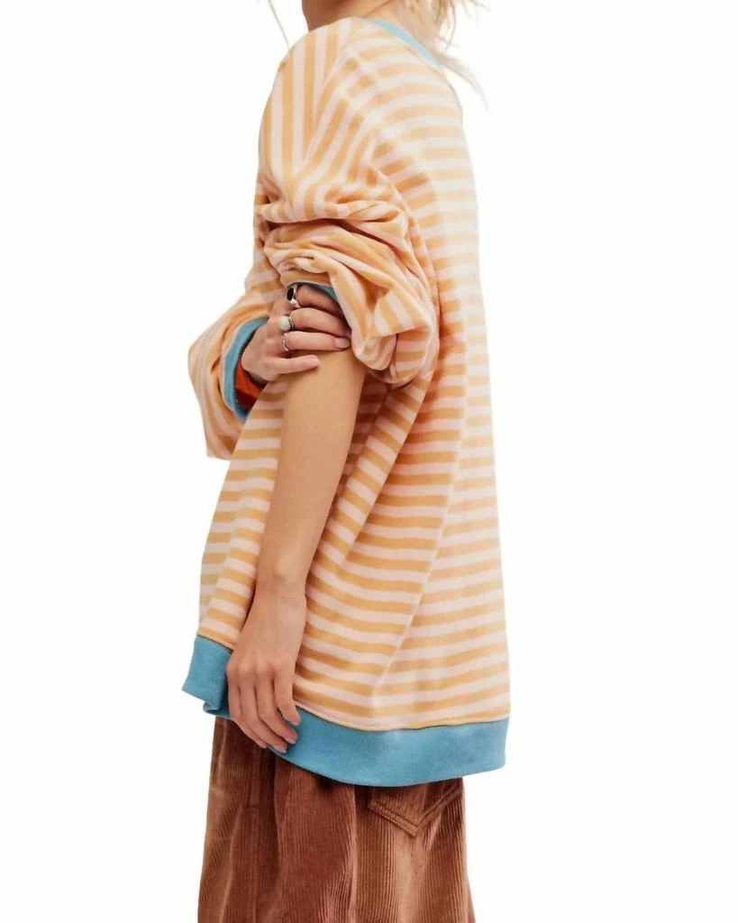 Free People Free People - Classic Striped Crew Neck Top 2