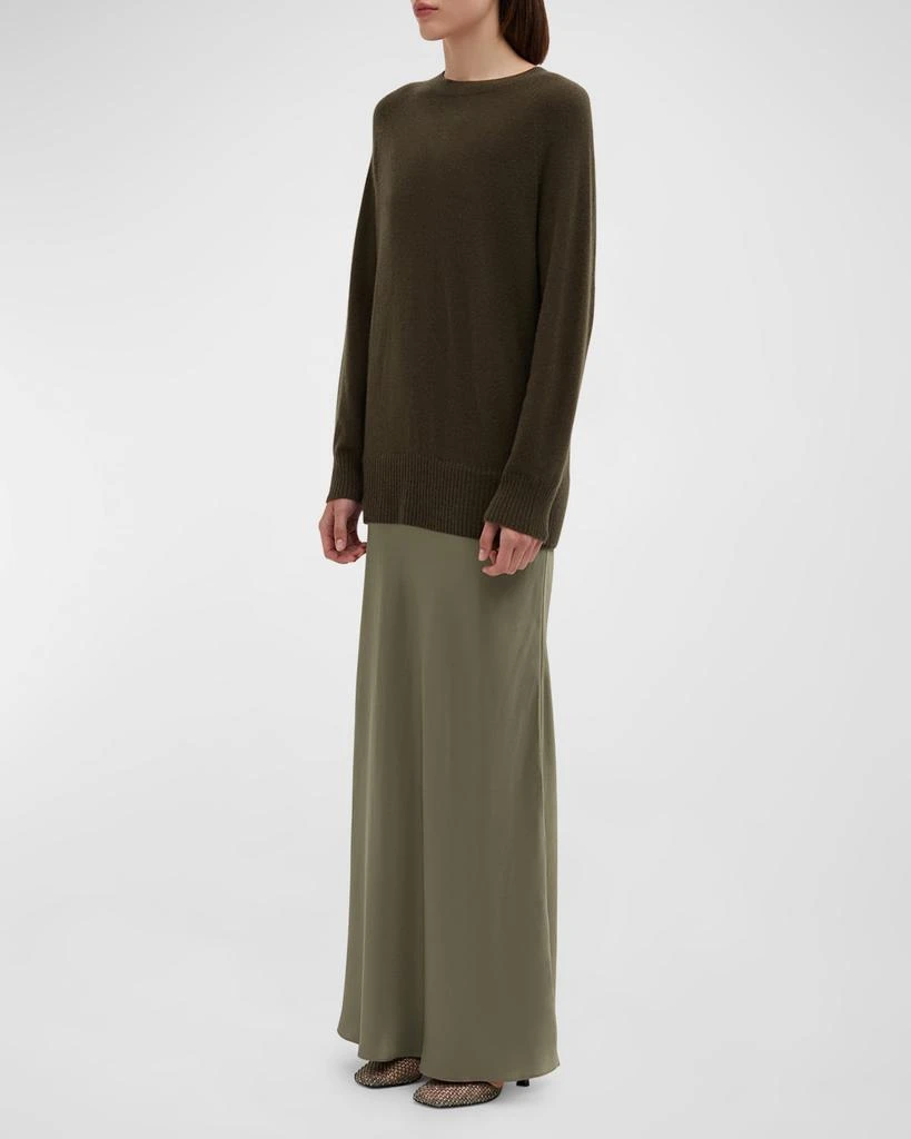 Christopher Esber Monument Mixed-Media Cashmere Maxi Dress 4