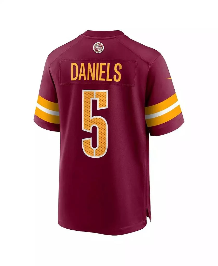 NIKE Men's Jayden Daniels Washington Commanders 2024 NFL Draft First Round Pick Player Game Jersey 3