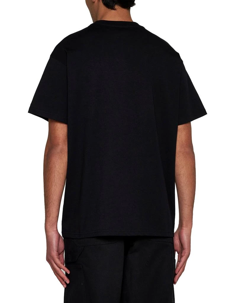 Carhartt WIP CARHARTT WIP | Black S/S Script Embroidery T-shirt | Man | S 4