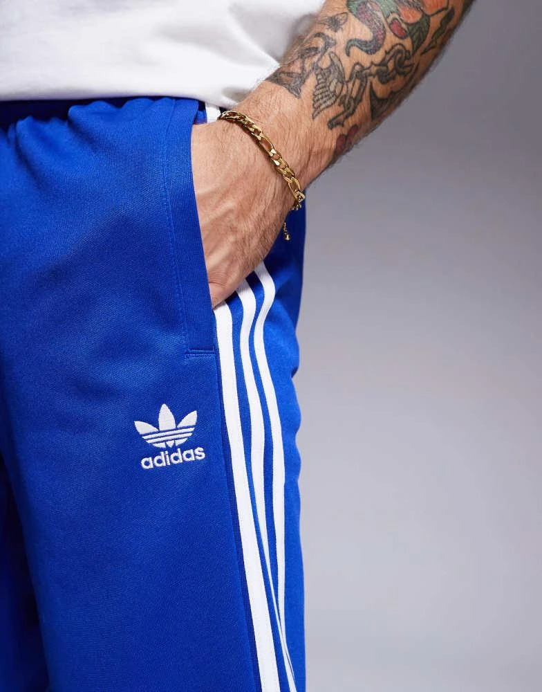 Adidas adidas Originals skinny jogger in blue 3