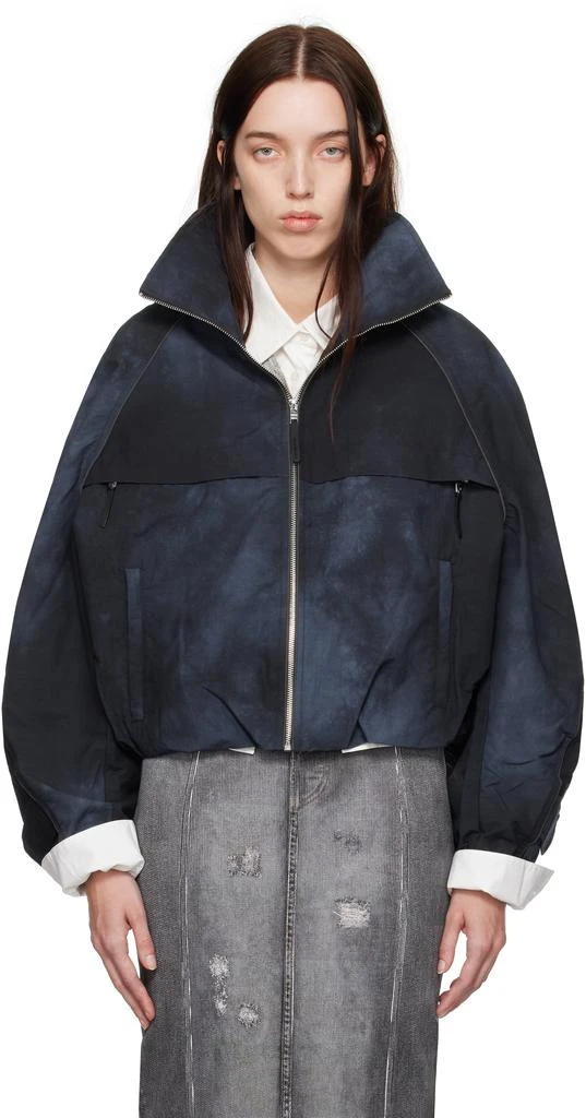 Acne Studios Navy Nylon Jacket 1