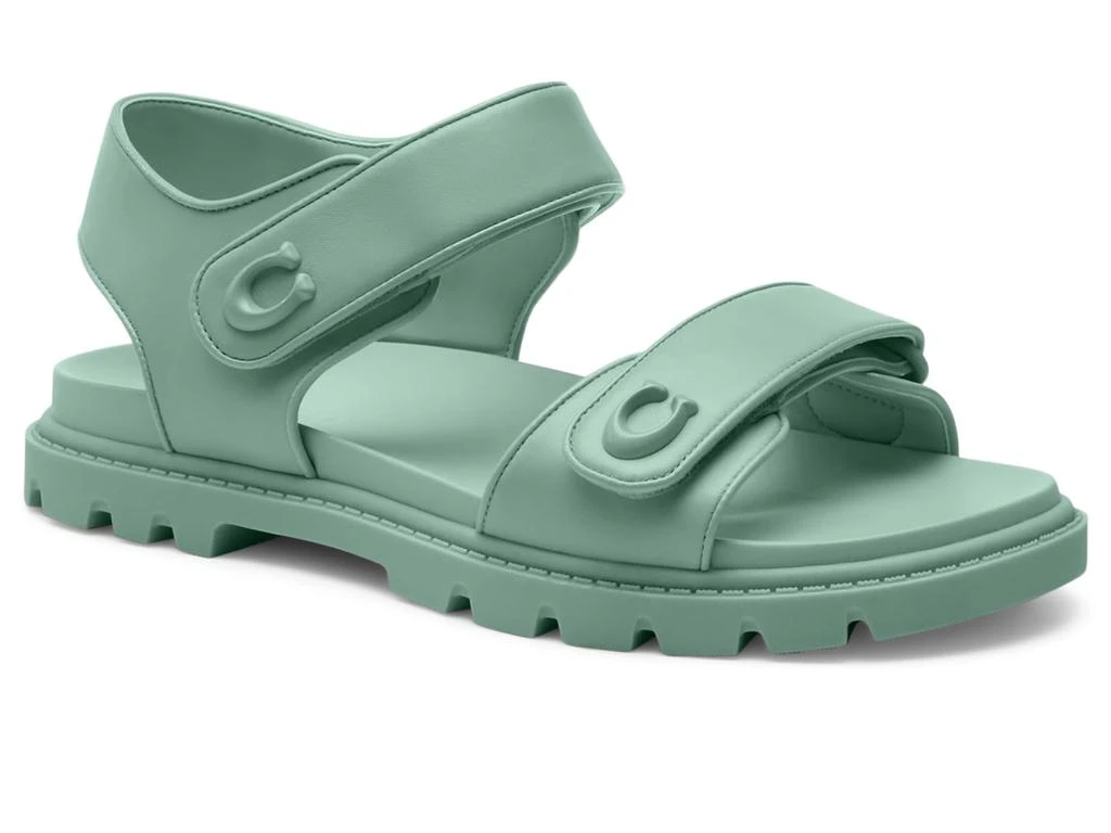 COACH Brynn Leather Sandal 1