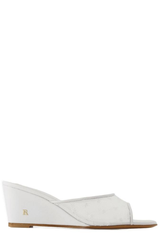 ROUJE Rouje Floriana Logo Plaque Sandals