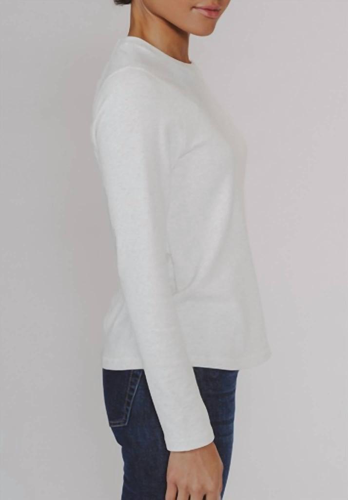 The Normal Brand The Normal Brand - Puremeso Long Sleeve Crewneck Top
