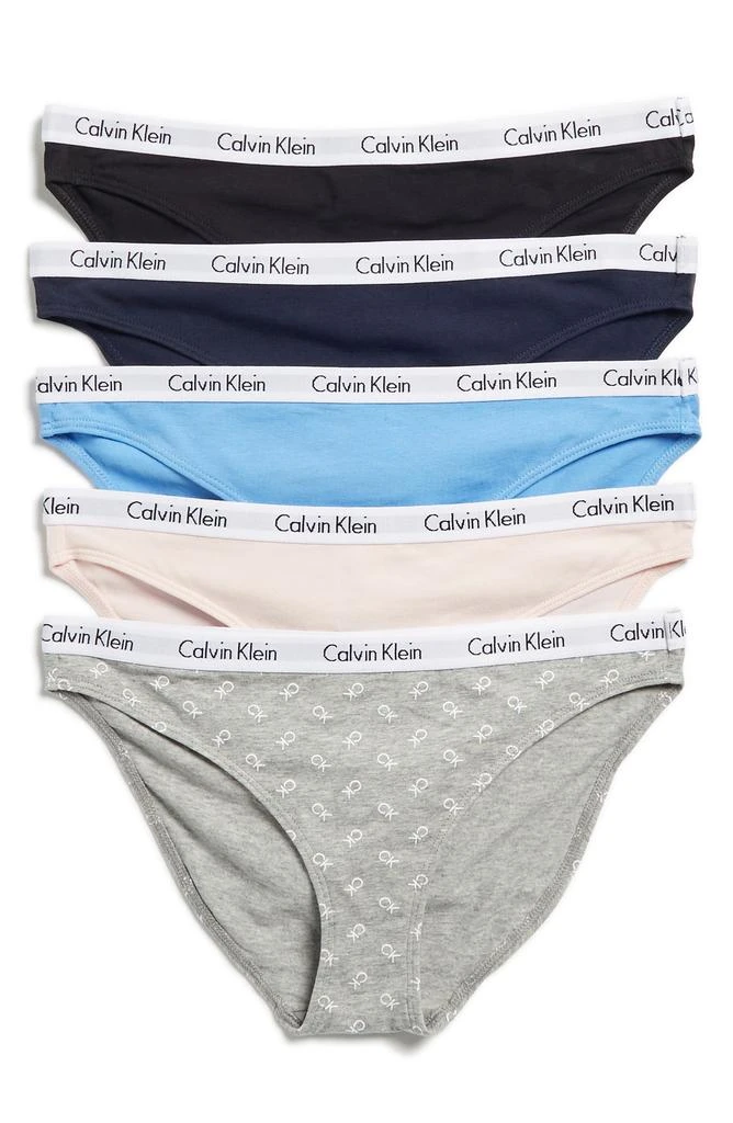 Calvin Klein Logo Bikini - Pack of 5 1