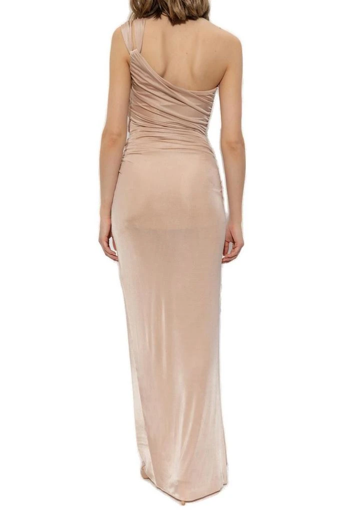 TOM FORD Women's One Shoulder Twist Front Evening Dress | Gold | Size 40