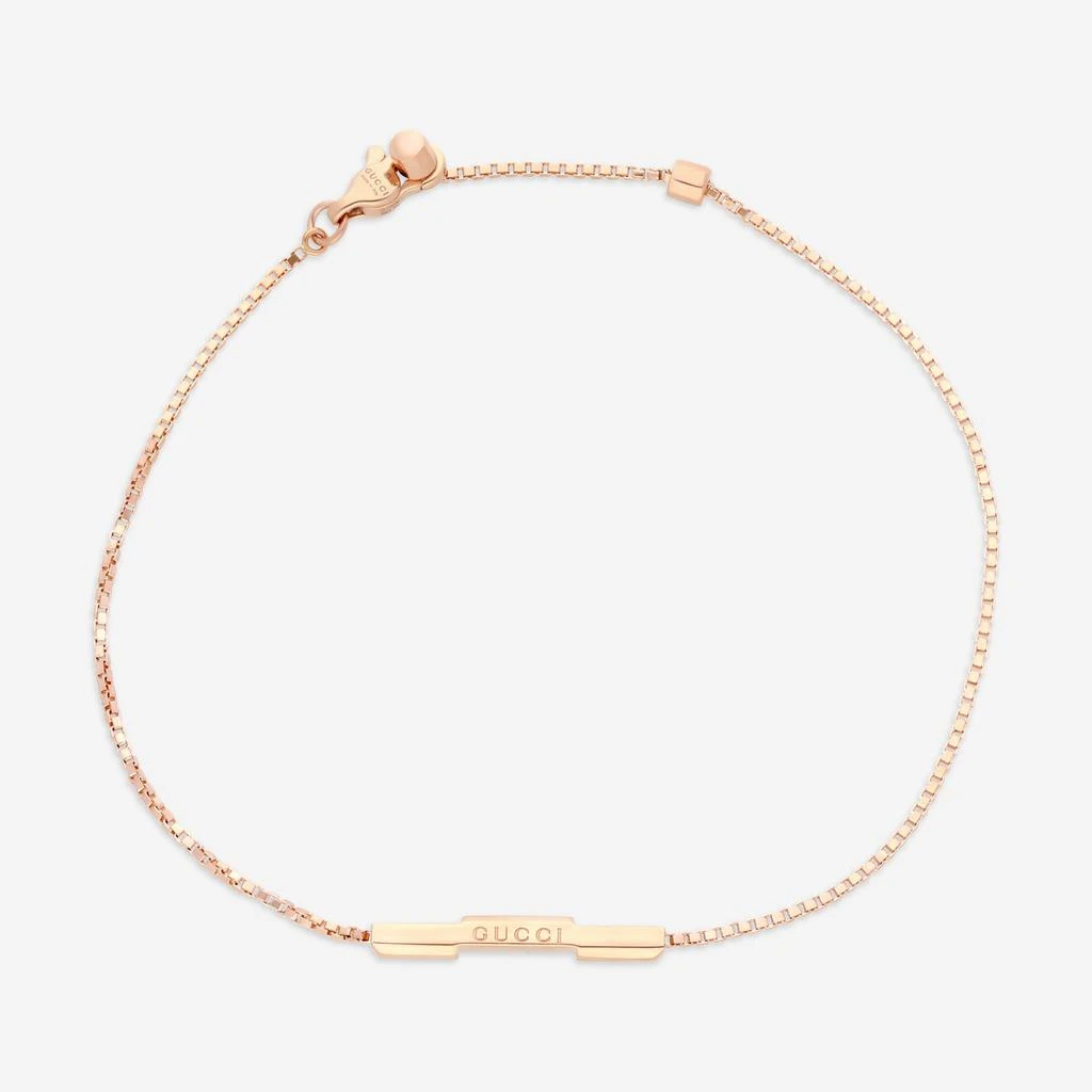 Gucci Gucci Link to Love 18K Rose Gold Chain Bracelet YBA662106002016
