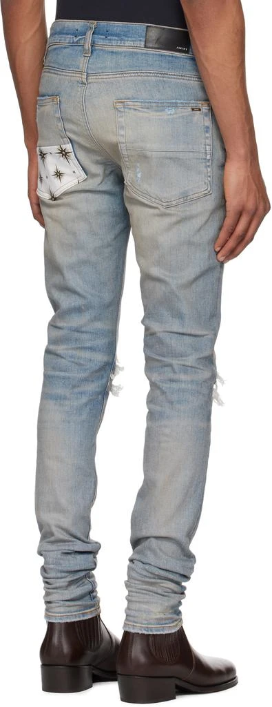 AMIRI Blue Micro Stardust MX1 Jeans 3