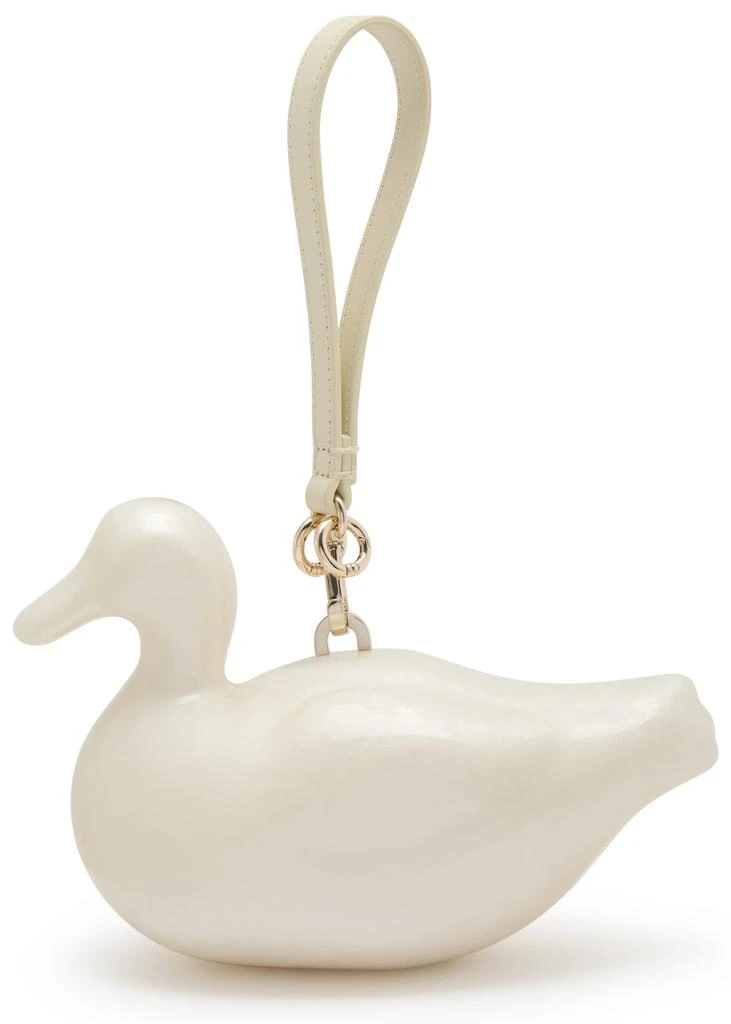 Simone Rocha Duck pearlescent acrylic cross-body bag 1