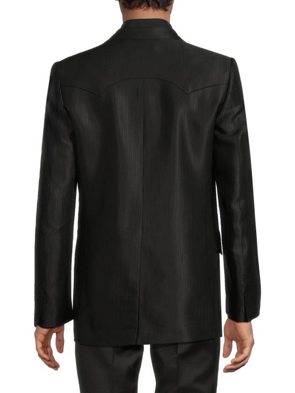 MAISON MARGIELA ​Virgin Wool-Silk Ottoman Blazer