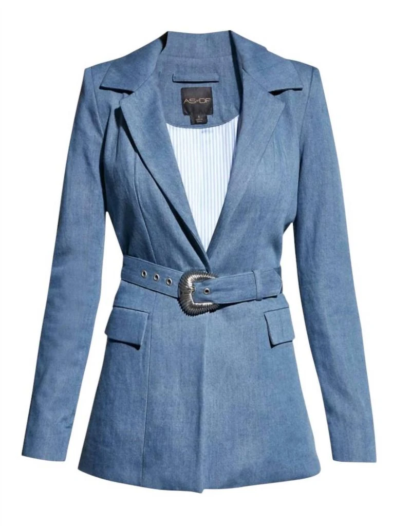 AS by DF As By Df - Dominga Denim Blazer 3