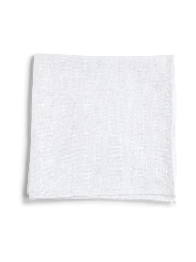 D 4.0 D 4.0 | White linen pocket square | Man | PZ 1