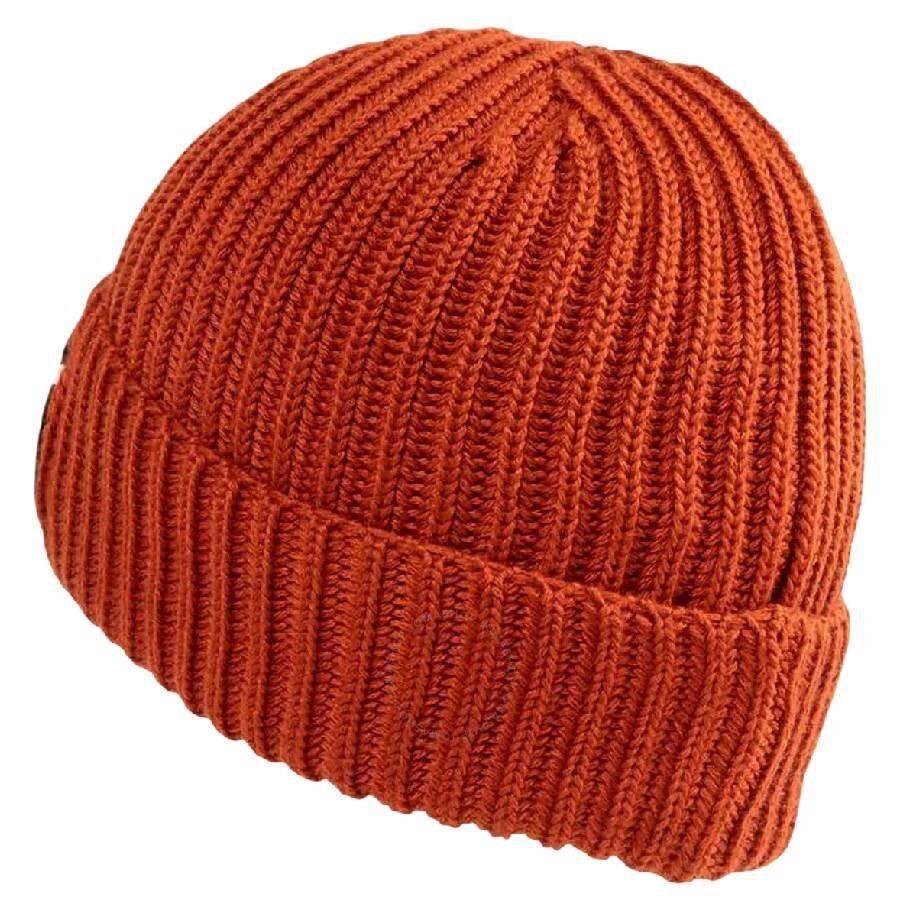 CP Company Men's Bombay Brown Extra Fine Merino Goggle Beanie