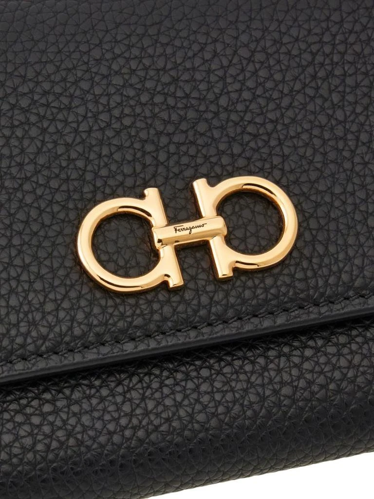 Salvatore Ferragamo FERRAGAMO - Gancini Leather Wallet On Chain 4