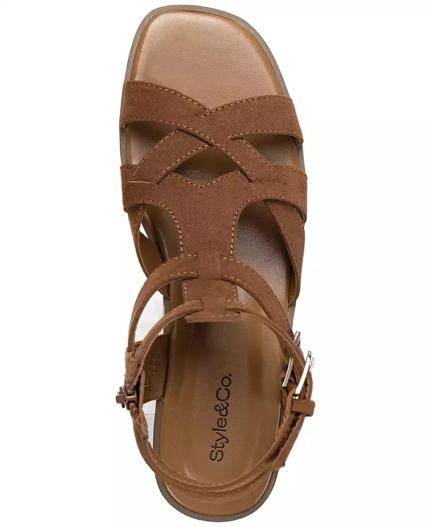 Style & Co Women's Storiee Gladiator Flat Sandals, Created for Macy's 7