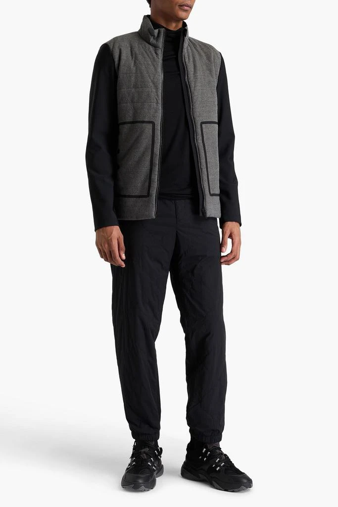 Fusalp Erwin quilted wool-blend twill and scuba jacket 2