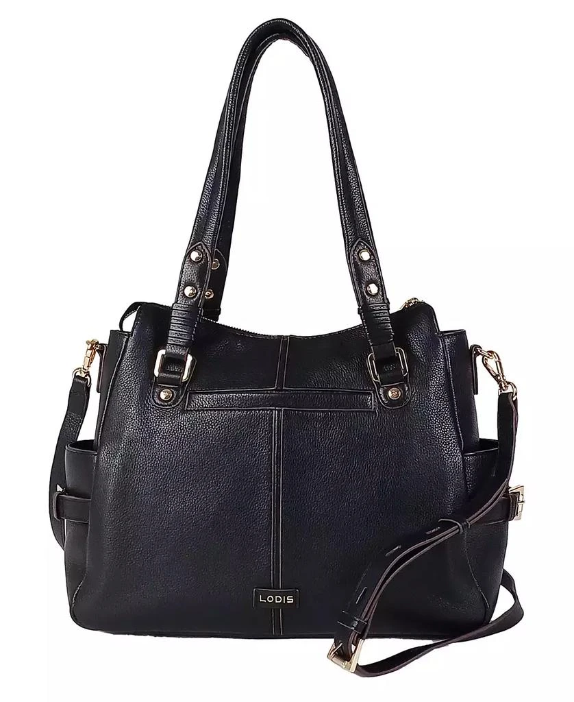 LODIS Farley Leather Satchel Bag 5