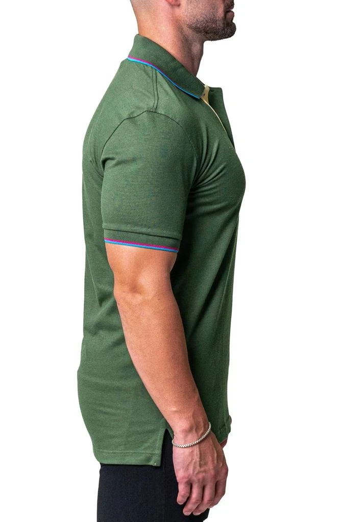 Maceoo Mozart Embroidered Polo Shirt 3