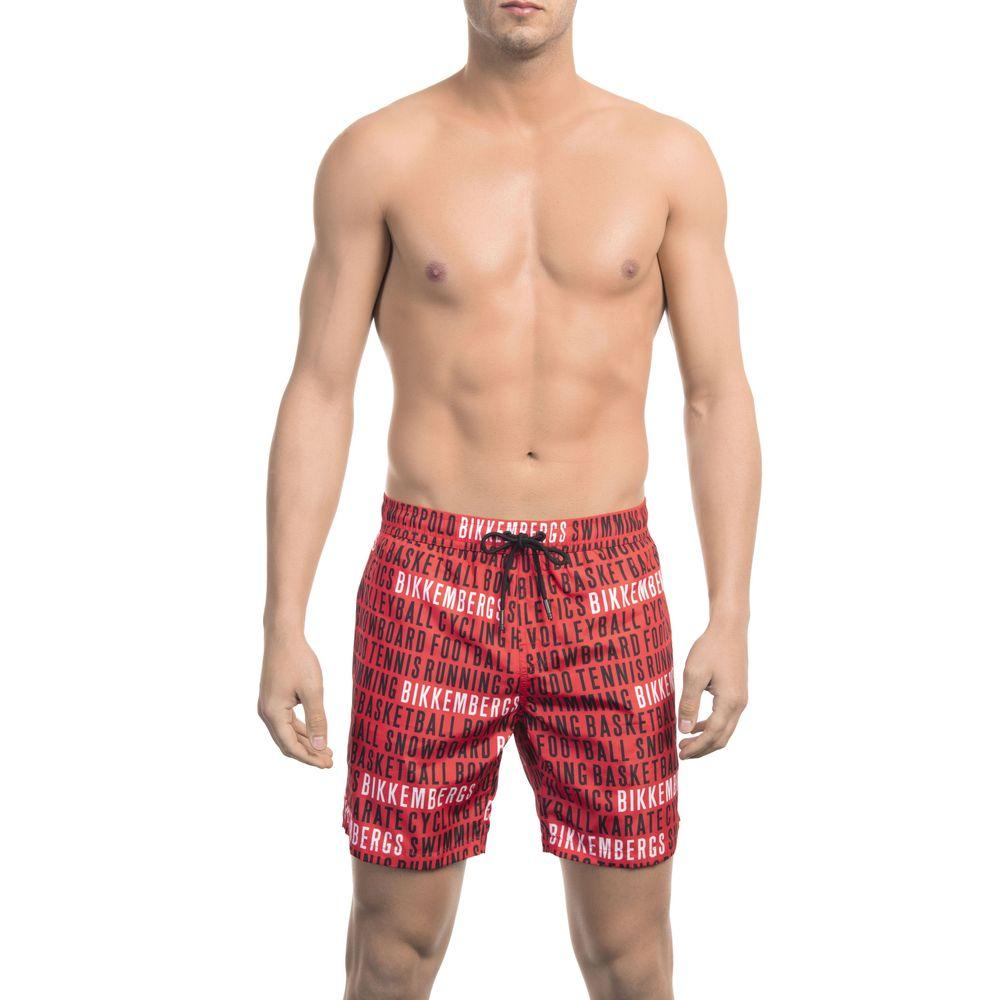 BIKKEMBERGS Polyester Men Swim Men's Short