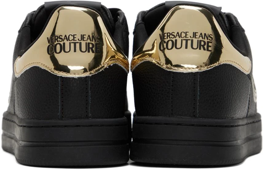 Versace Jeans Couture Black V-Emblem Court 88 Sneakers 2