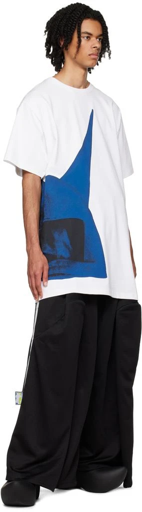 ANONYMOUS White Printed T-Shirt 4