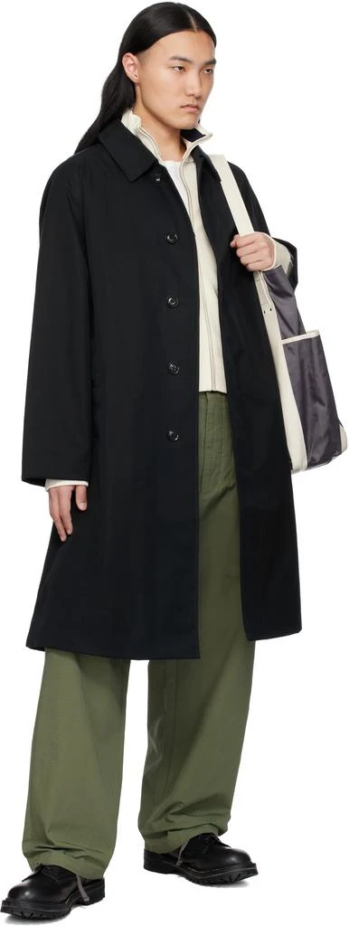 Nanamica Navy 2L Cotton GORE-TEX Balmacaan Coat 4