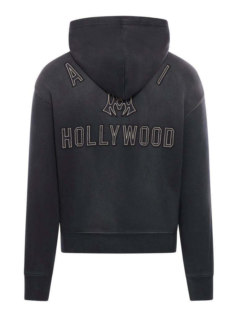 AMIRI Amiri Logo Embroidered Hoodie - Shirts - Free Shipping
