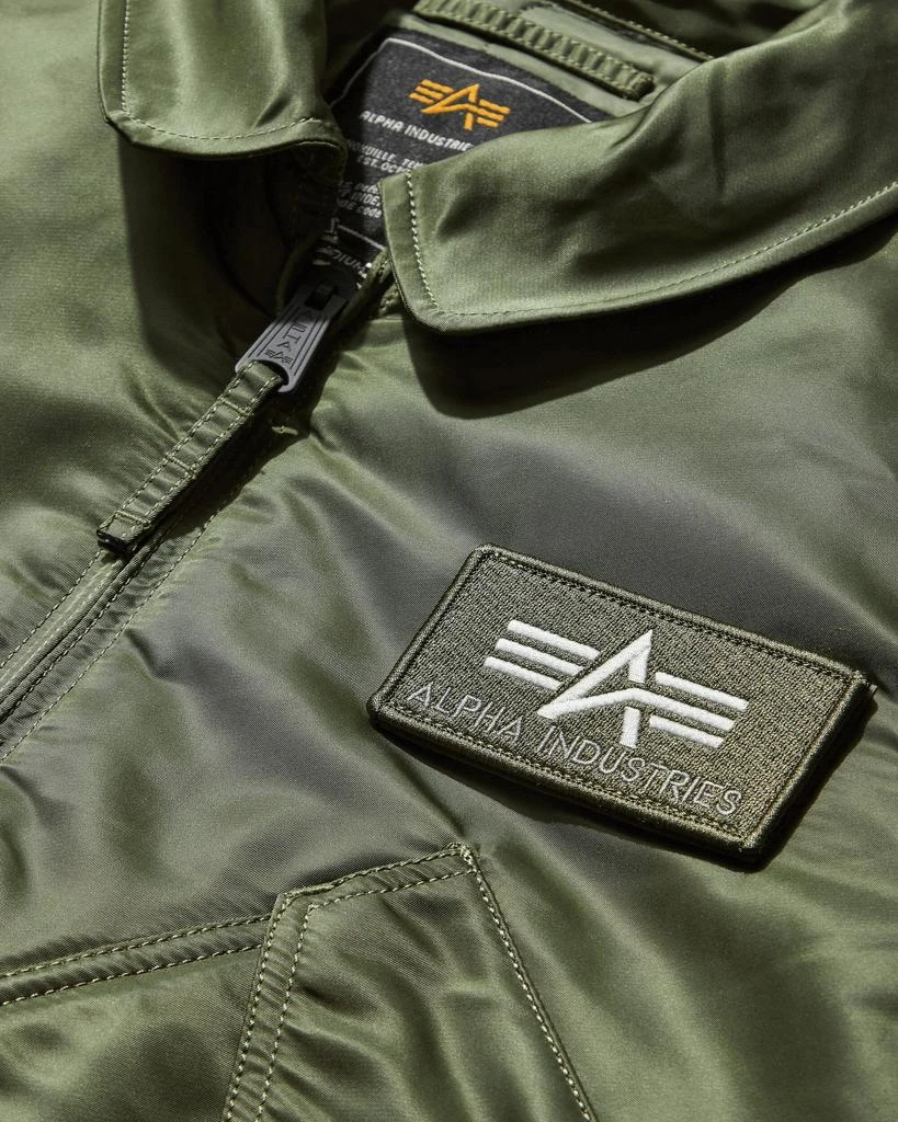 Alpha Industries Men's CWU 45 Jacket Sage Green 3