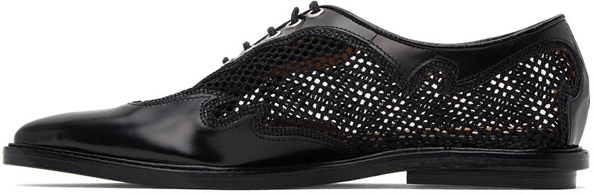 Toga Pulla Black Lace-Up Oxfords 3