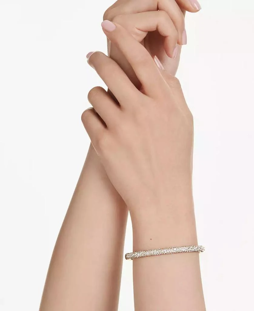 Swarovski Swaroski Sublima Gold-Tone Plated Bangle 6