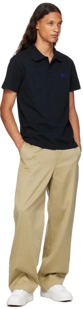 Burberry Blue Organic Cotton Polo 4