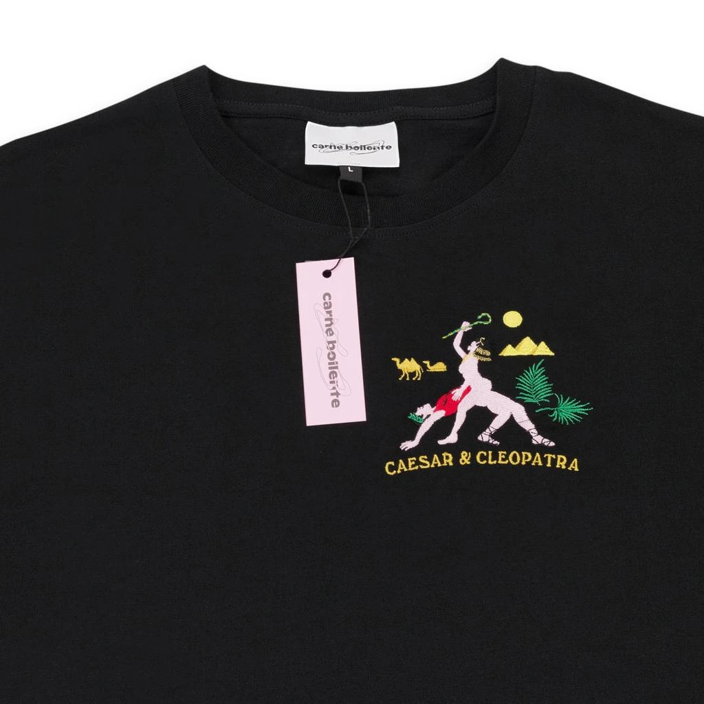 Carne Bollente CARNE BOLLENTE CESAR IN CLEOPATRA BLACK T-SHIRT 3