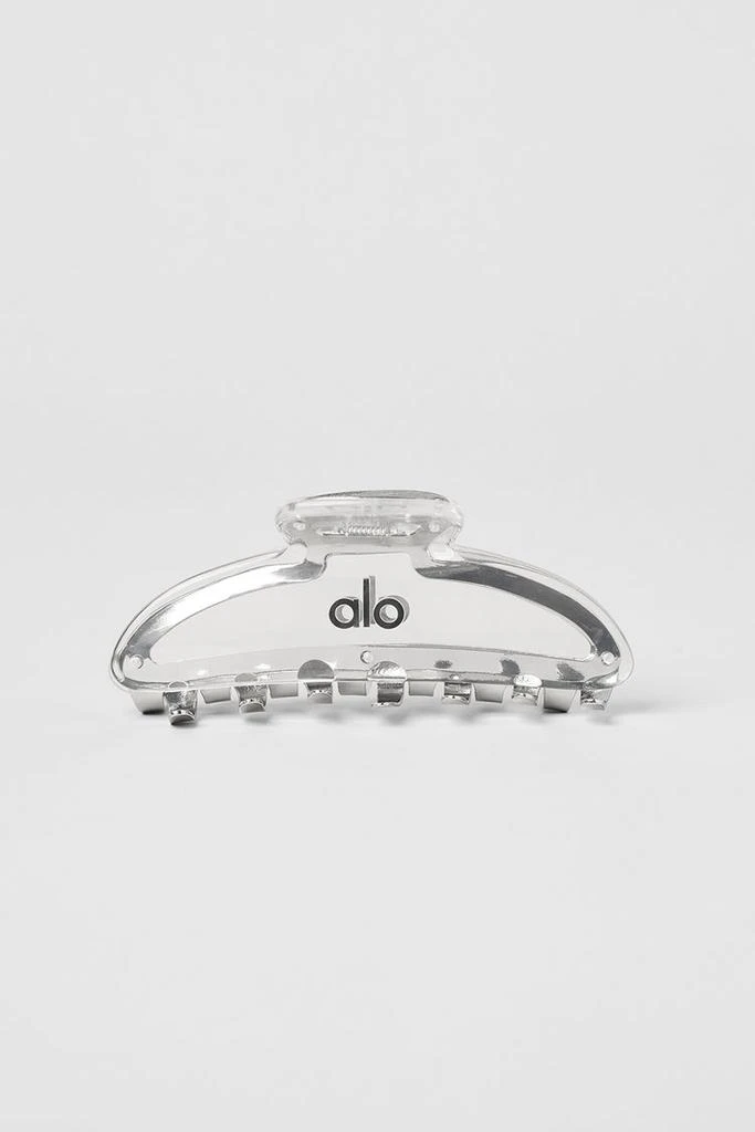 Alo Acrylic Illusion Claw Clip - Clear/Gold 2
