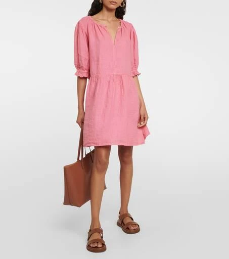Velvet Kailani linen minidress 2